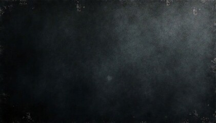 Obraz premium Black grunge backdrop with overlayable dust & scratches; aged photo effect Copy space , dark, vintage, noise