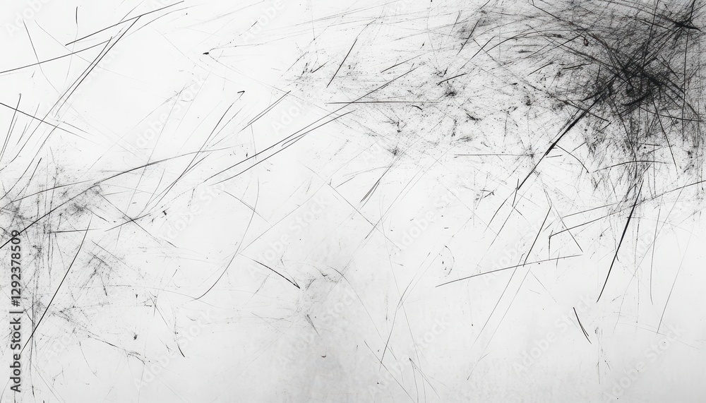 Aufkleber abstract black and white grunge texture background with distressed effects and noise
