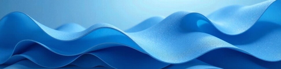 Obraz premium Navy blue and baby blue blend with white and blue shades, soothing tones, natural scenery