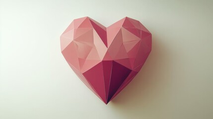 Creating geometric heart clipart digital design graphic art studio online abstract concept