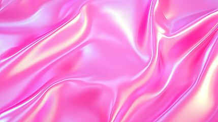 Fototapeta premium Soft pink light background with iridescent highlights for elegant design