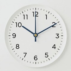 clock isolated on white background