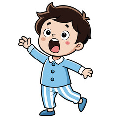 cute-boy-wearing-pajamas-yawning.eps