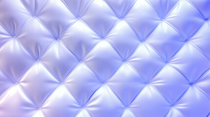 Fototapeta premium Elegant quilted fabric texture in soft pastel shades for design inspiration