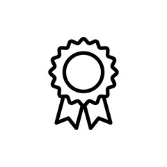 Badge icon vector illustration. Awards icon vector. Achieve sign and symbols. Stamp