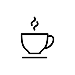 coffee cup icon vector illustration. cup a coffee sign and symbol