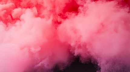 Fototapeta premium Vibrant scarlet smoke background with sharp highlights for creative design projects