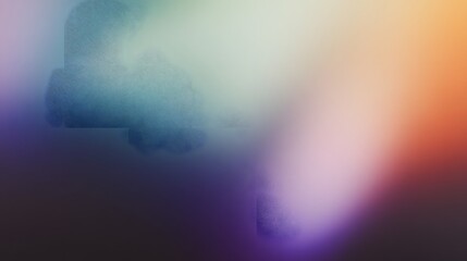 Naklejka premium A blurry abstract image featuring multiple muted colors and textures