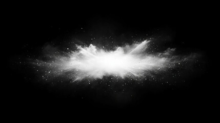 Abstract smoke and dust explosion background for graphic design