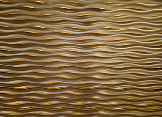 Gold wave luxury background pattern