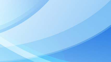Fototapeta premium Wave Blue Minimal Modern Elegant Abstract Vector Background with dynamic effect for presenation and advertising