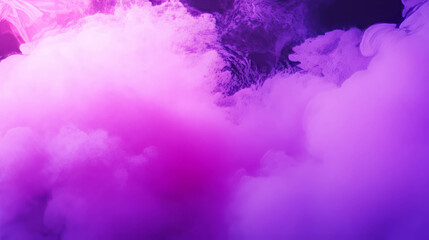 Obraz premium Abstract flowing violet smoke background for artistic and design use