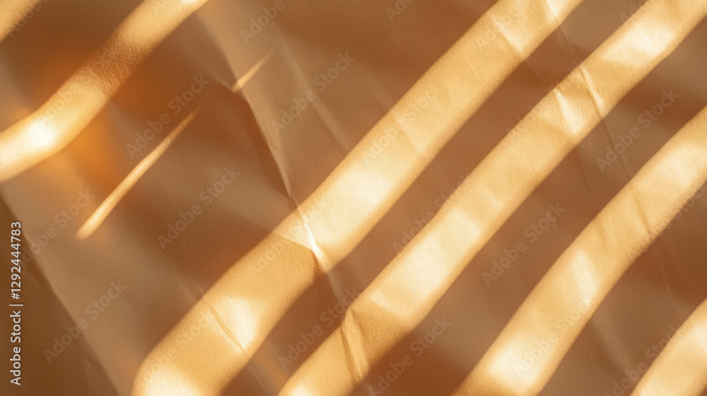 Poster warm light background with soft highlights and abstract patterns for creative use