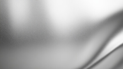 Sleek silver fabric texture with soft folds and smooth appearance, ideal for backgrounds or design projects