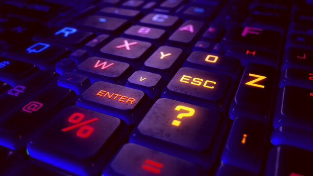 Beyond the Typing A Futuristic RGB Keyboard