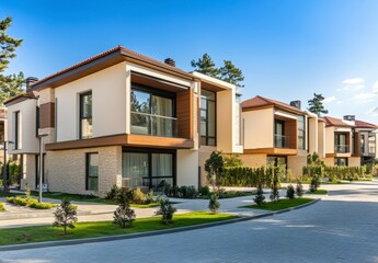 Fototapeta premium Modern Residential Architecture