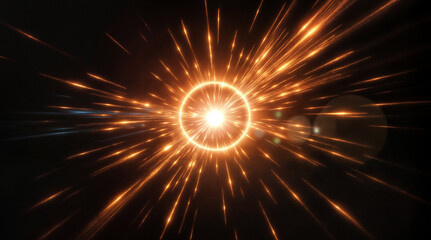 Fototapeta premium Light, energy, effects