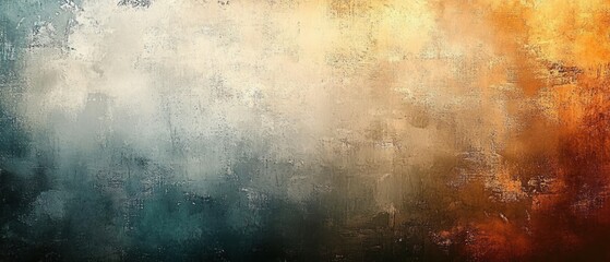 Obraz premium Vintage Grunge Abstract Background with Soft Pastel Colors and Dynamic Brush Strokes