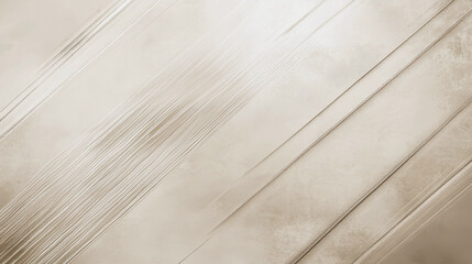 Obraz premium Serene taupe background with faint diagonal lines blends beige and gray for a timeless, sophisticated look, perfect for upscale branding or interior design