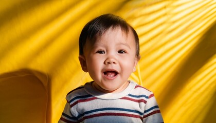 驚いている赤ちゃん