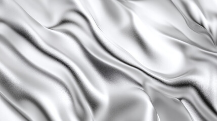Fototapeta premium Frosted silver foil with matte and shiny patches creates a smooth, sophisticated design for premium packaging or branding.