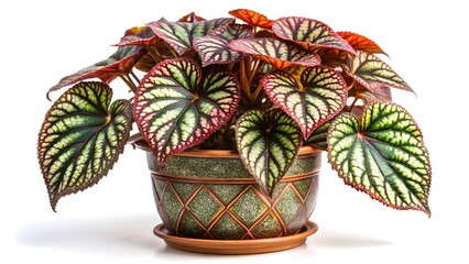 Rex Begonia in Potted Plant