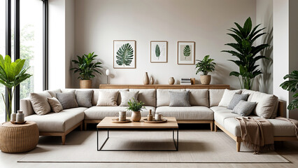 Nordic style living room