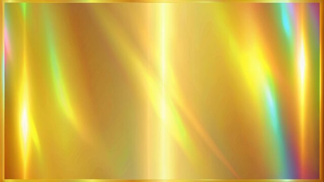 Elegant gold foil background with a shiny metallic holographic effect, gold, foil, background, shiny, metallic, holographic