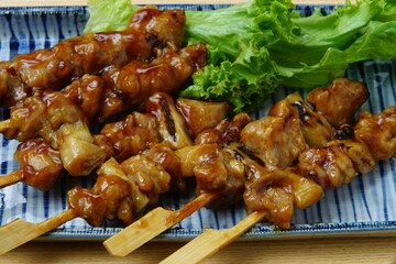 焼き鳥　ネギマ