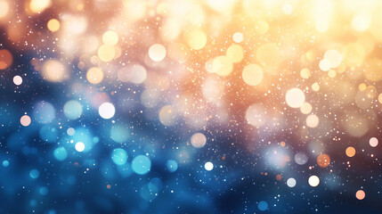 Colorful Bokeh Abstract Background Lights
