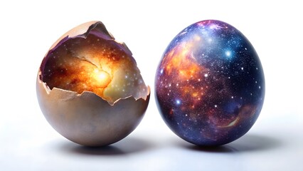 Fototapeta premium Cosmic Egg Creation