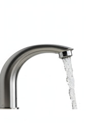water flowing from a faucet