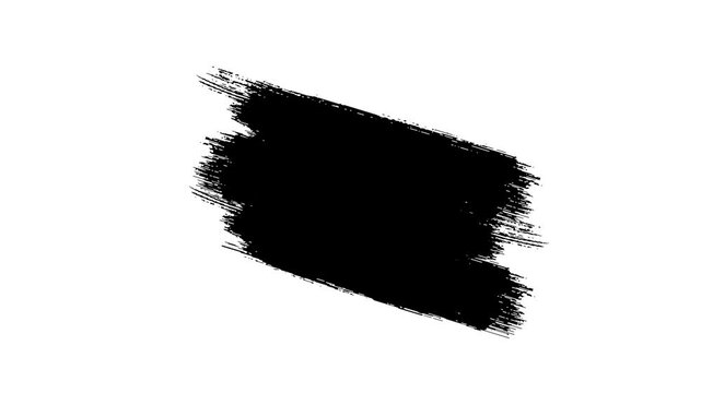 Hand-drawn grunge brush texture, Ink Black Brush Grunge background for titles with an alpha channel. Watercolor Retro art Vintage Abstract background.	