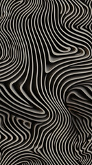 op art piece that subtly includes a cryptid in its design design poster background