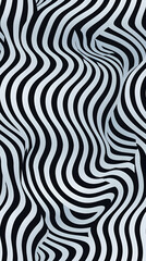 Obraz premium op art piece that subtly includes a cryptid in its design design poster background