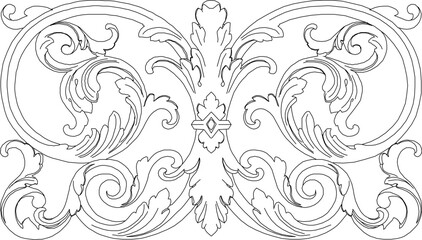 sketch vector silhouette illustration icon symbol ornament decoration accessories decorative carving classic vintage ethnic traditional