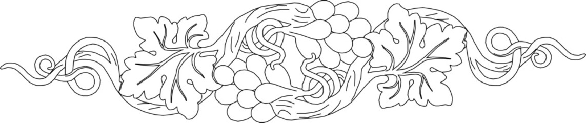 sketch vector silhouette illustration icon symbol ornament decoration accessories decorative carving classic vintage floral natural ethnic traditional 