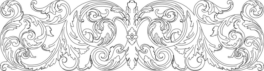 sketch vector silhouette illustration icon symbol ornament decoration accessories decorative carving classic vintage ethnic