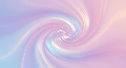 Obraz premium Swirling pearlescent texture with dreamy pastel hues and shimmering light