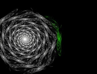 Imaginatory fractal abstract background Image