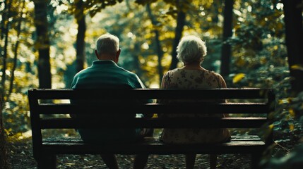 Peaceful Moments in a Cozy Park Setting