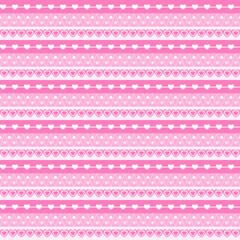 pink background with hearts