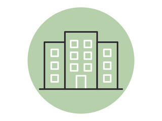 Trip and Vacation vector icon concept. Hotel icon. Traveling symbols outline vector line icons.