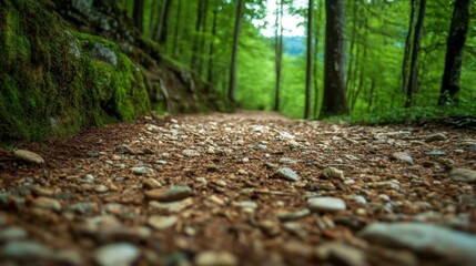 Forest Path: A Serene Walk Through Nature