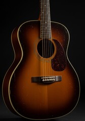 Obraz premium Acoustic guitar strings