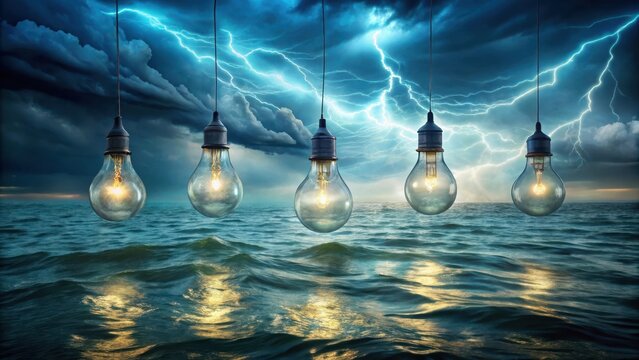 Illuminated Ideas Over Turbulent Waters A Conceptual Representation of Resilience and Innovation During Challenging Times