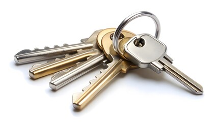 Keyring with Keys