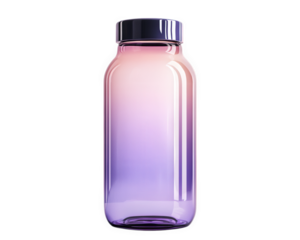 stylish gym water bottle with unique gradient design, perfect for hydration on go. Its vibrant colors make it eye catching accessory for fitness enthusiasts