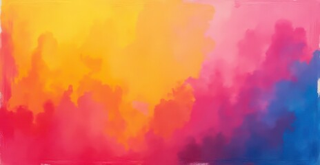 Vibrant abstract art digital splash of color and creative expression
