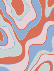 Abstract background with wavy lines. Banner and cover for your design.
